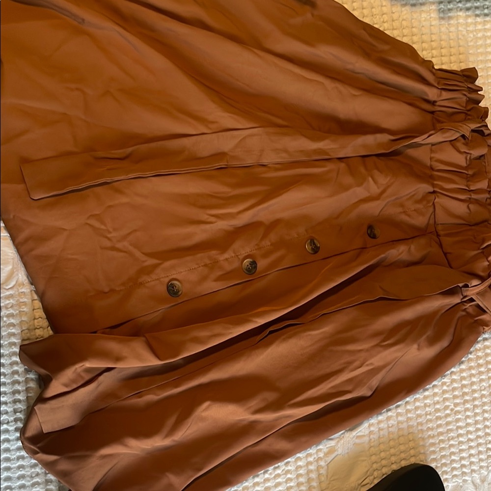 Elegant Brown Skirt
